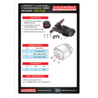 Raceworks Flex Fuel Sensor  FSA-023