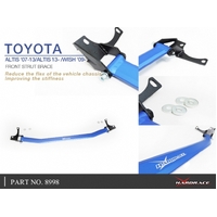 FRONT STRUT BAR TOYOTA, COROLLA/ALTIS/AURIS, WISH, E140 06-13, E170 13-18, ZGE20 09-