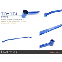 REAR SUBFRAME SUPPORT BRACE TOYOTA, COROLLA/ALTIS/AURIS, PRIUS, AURIS E210 18-, XW50 15-PRESENT
