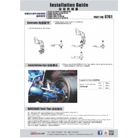RC TIE ROD END SUBARU, TOYOTA, 86, BRZ, FR-S, IMPREZA, LEVORG, XV, SF 97-02, STI GC/GF/GM 92-00,