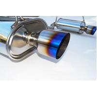 Invidia Q300 Catback Exhaust w/Ti Straight Cut Tips for Honda S2000 AP1/AP2 99-09