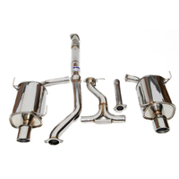Invidia Q300 Cat Back Exhaust w/SS Rolled Tips for Subaru Liberty GT BM 10-12