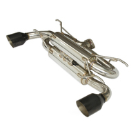 Invidia R400 "Signature Edition" 70mm Cat Back Exhaust w/Black Tips for Subaru BRZ/Toyota 86 12-20