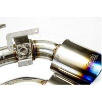 Invidia Q300 Valved Catback Exhaust w/Oval Ti Rolled Tips for VW Golf R Mk7