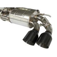 Invidia R400 "Signature Edition" Valved Cat Back Exhaust w/Oval Black Tips for VW Golf R Mk7