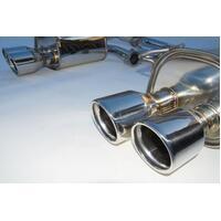 Invidia Q300 Cat Back Exhaust w/SS Rolled Tips for Subaru WRX/STI 11-20
