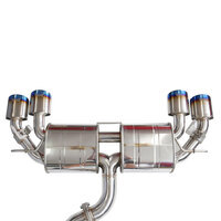 Invidia R400 Valved Cat Back Exhaust w/Round Ti Tips for VW Golf R Mk7.5