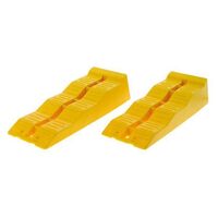 Plastic Wheel Level Ramps - 2 Pack