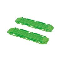 4x4 Nylon Recovery Tracks Green - 2 Pack