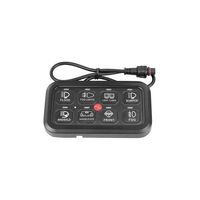 Hulk 4x4 Smart 8 Switch Panel - Blue Backlit Panel