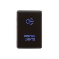 Hulk 4x4 Driving Light Push Button Switch - Blue (Colorado/D-Max 12-16)