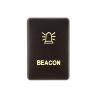 Hulk 4x4 Beacon Push Button Switch - Amber (Prado/Landcruiser 200 Series 2008+)