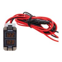 Hulk 4x4 Dual Battery Voltmeter Amber LED (Early Toyota)