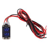 Hulk 4x4 Dual Battery Voltmeter Blue LED (Early Toyota)