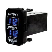 Hulk 4x4 Dual Voltmeter OE RPL Blue LED (Early Toyota)