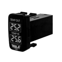 Hulk 4x4 Dual Temperature Meter OE RPL White LED (Early Toyota)