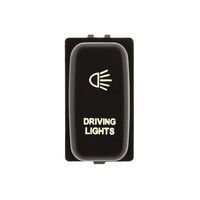 Hulk 4x4 Driving Light Push Button Switch - Amber (Pajero/Triton 02-15)