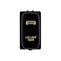 Hulk 4x4 Light Bar Push Button Switch - Amber (Pajero/Triton 02-15)
