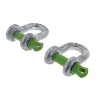 D Shackle 6mm - 2 Pack