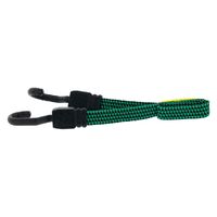Hulk 4x4 Fat Bungee 60cm Green 19mm Wide Non Scratch Hook