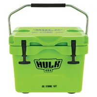 Hulk 4x4 15L Portable Ice Cooler Box with S/Steel Carry Handle