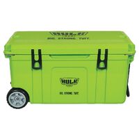 Hulk 4x4 75L Portable Ice Cooler Box On Wheels & Folding Handle