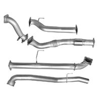 Hulk 4x4 Stainless Steel Exhaust Kit (D-Max 07-10)