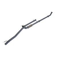 Hulk 4x4 Stainless Steel Exhaust Kit w/Muffler Delete (Hilux GUN Series 15+)