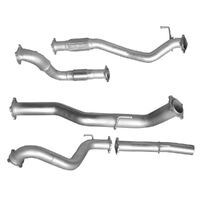 Hulk 4x4 Stainless Steel Exhaust Kit (LC 100 Series 00-07)