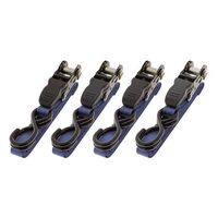 Ratchet Tie Down Straps - 4 Pack