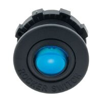 Hulk 4x4 Rocker Switch Blue LED 12V T/S Flush & Surface Mount Hous