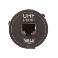 Hulk 4x4 RJ45 UHF Radio Socket Round Universal 29mm Dia