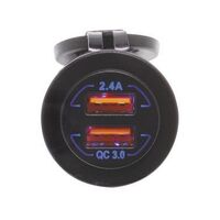 Hulk 4x4 Quick Charge QC3.0 Dual USB Socket