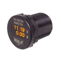Hulk 4x4 OLED Voltmeter & Ammeter 12-24V DC 0-100Amp with Shunt