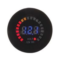 Hulk 4x4 DC Voltmeter with Coloured Indicator