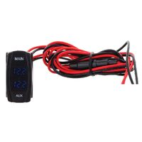 Hulk 4x4 Contour Carling Rocker Dual Voltmeter Blue LED