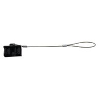 Hulk 4x4 Pkt 1 Black Plastic Cover T/S 50Amp Connector w/ Steel Loop