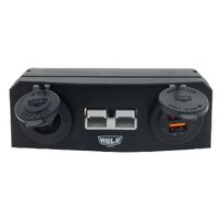 Hulk 4x4 Triple Surface Mount Housing 50Amp Anderson Style Plug
