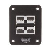 Hulk 4x4 Double Flush Mount Housing 50Amp Anderson Style Plugs