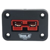 Hulk 4x4 Single Flush Mount Housing 50A Ando Style Plug Red