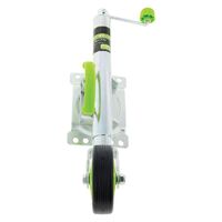 Hulk 4x4 6" Standard Jockey Wheel 350Kg Solid Rubbr Wheel Swivel U-Blt