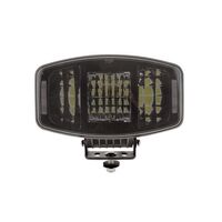 Hulk 4x4 9.7in Slimline Rectangle LED Driving Light w/Front Indicator & Position Lamp