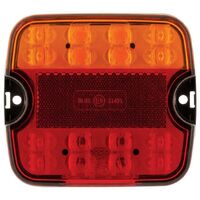 Hulk 4x4 LED Stop/Tail/Indicator Lamp 9-33V w/ Reflex Reflector 0.5M
