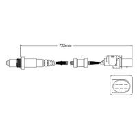 PAT Premium Oxygen Sensor Pre Cat FOR (Golf 04-13) EGO-415