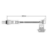PAT Premium Oxygen Sensor - Pre Cat FOR (VF SS 13-17) EGO-565