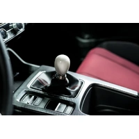PRL Motorsports Billet Shift Knob and Collar Kit for Honda Civic Inc RS/Type-R 2006+ (6MT) White Delrin