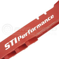 PSR "STI Performance" Vented Fender Shrouds Red for Subaru WRX/STI VA 15-21