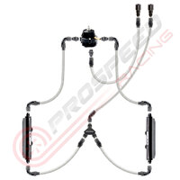 PSR/Raceworks Parallel Fuel Rail Kit  Turbosmart FPR800 Black PSR-RWH-272