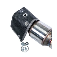 PRL Motorsports PTP Black Lava Down Pipe Elbow Blanket for Honda Civic Type-R FK8 17-21
