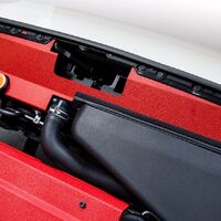 Radiator Cover (suits Subaru 15+ WRX/STI) (suits Intakes w/ Factory Inlet Chute) - Red PWED03R